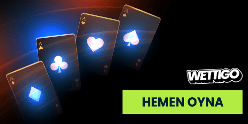 wettigo-hemen-oyna Parlayan iskambil kartları ile oyun sahnesi